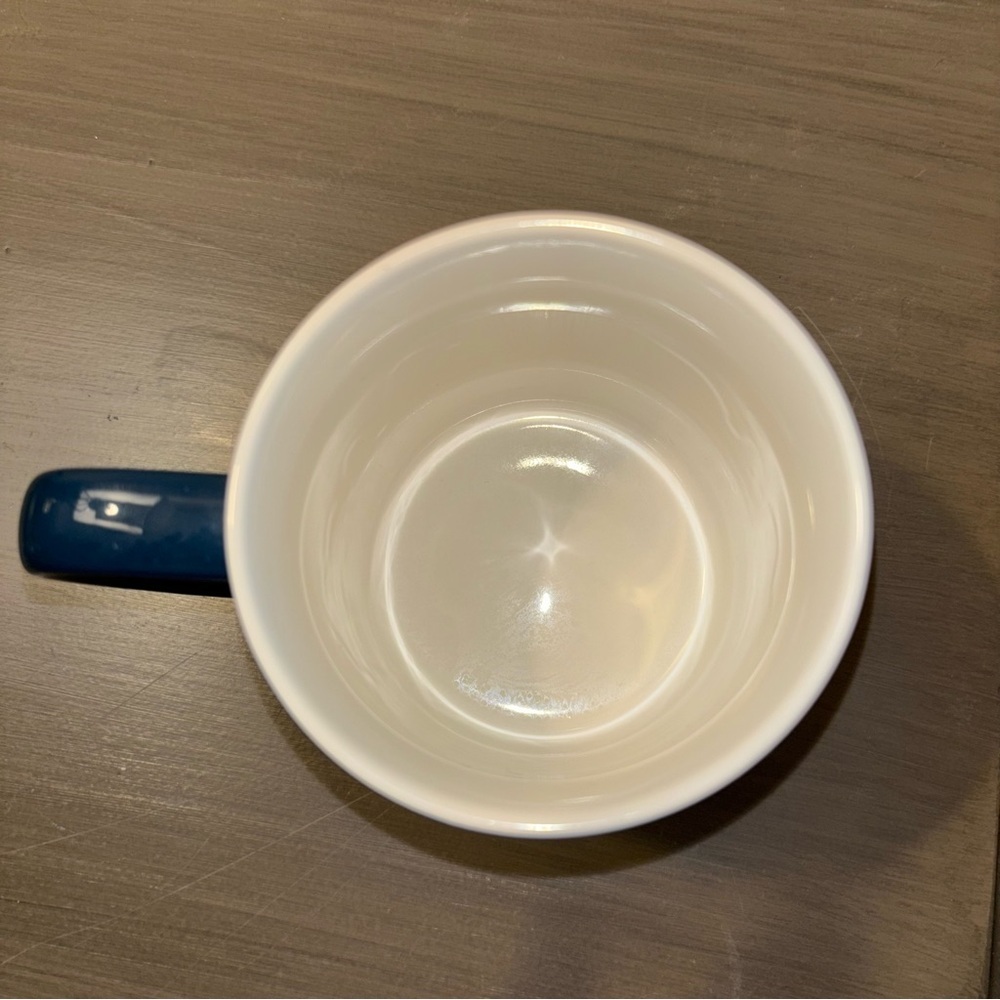 “My future is calling and I must go” Blue and Pink Ceramic Mug - Picture 5 of 8